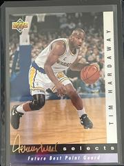 Tim Hardaway Basketball Cards 1992 Upper Deck Jerry West Selects Prices