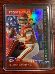 Patrick Mahomes #GAH-12 RED Football Cards 2020 Panini Rookies & Stars Great American Heroes Prices