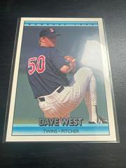 David West #638 Baseball Cards 1992 Donruss Prices