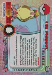 Back | Pidgeot [Sparkle] Pokemon 2000 Topps Chrome