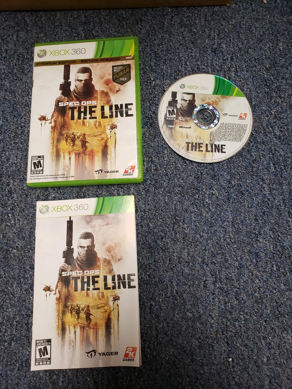 Spec Ops: The Line - Xbox 360 - PAL - Complet (CIB) - état Correct