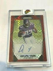Dalvin Cook [Red Power] Football Cards 2017 Panini Prizm Rookie Autographs Prices