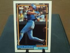 Bill Pecota #236 Baseball Cards 1992 Topps Prices