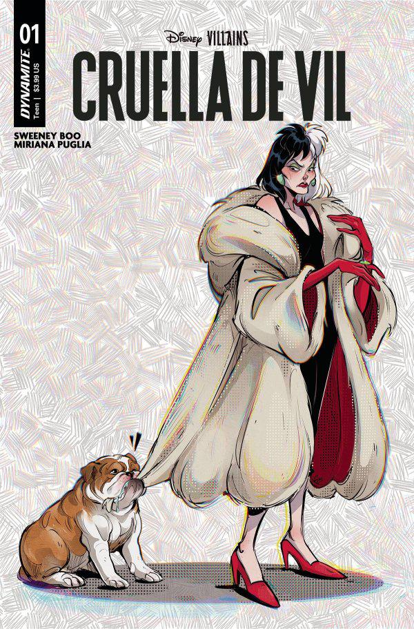 Disney Villains: Cruella De Vil [Lusky] #1 (2024) Comic Books Disney Villains: Cruella De Vil