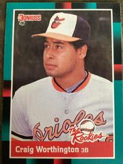 Craig Worthington Baseball Cards 1988 Donruss Rookies Prices