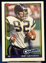 Burt Grossman #434 Football Cards 1991 Topps Prices