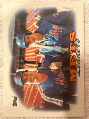 Mets Leaders #579 Topps 1988 | New York Mets Team Leaders Baseball Cards 1988 Topps