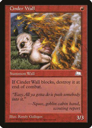 Cinder Wall Magic Weatherlight