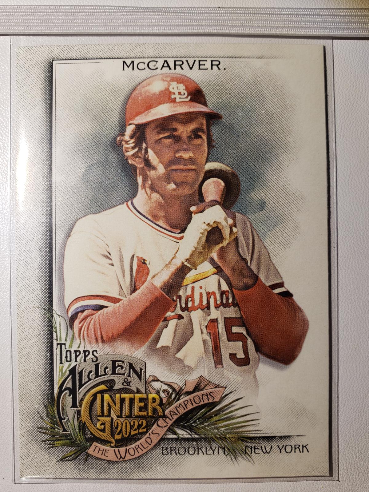 Tim McCarver Ungraded 2022 Topps Allen Ginter