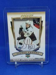 Sidney Crosby [Gold Scripts] Hockey Cards 2006 Upper Deck MVP Prices