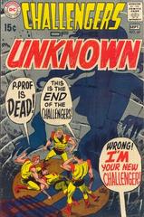 Challengers of the Unknown #69 (1969) Comic Books Challengers of the Unknown Prices