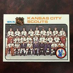 Scouts Team [Checklist] Hockey Cards 1975 Topps Prices