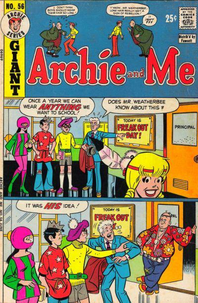 Archie and Me #56 (1973) Comic Books Archie and Me