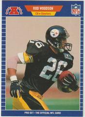 Rod Woodson Football Cards 1989 Pro Set Prices