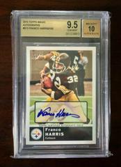 Franco Harris [Autograph] #213 Football Cards 2010 Topps Magic Prices