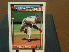 Nolan Ryan #4 Baseball Cards 1992 Topps Prices