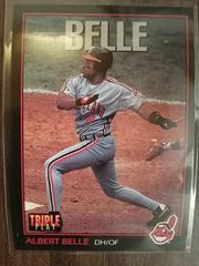 Albert Belle #94 Baseball Cards 1993 Panini Donruss Triple Play Prices