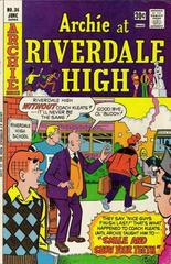Archie at Riverdale High #36 (1976) Comic Books Archie at Riverdale High Prices