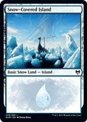 Snow-Covered Island [Foil] Magic Kaldheim Prices