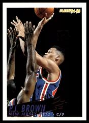 P. J.  Brown #141 Basketball Cards 1994 Fleer Prices
