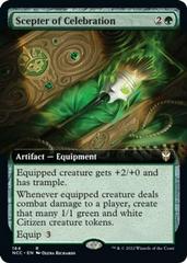 Scepter of Celebration [Extended Art] #164 Magic New Capenna Commander Prices