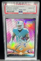 Jarvis Landry [Pink Refractor] Football Cards 2014 Topps Platinum Rookie Autograph Prices