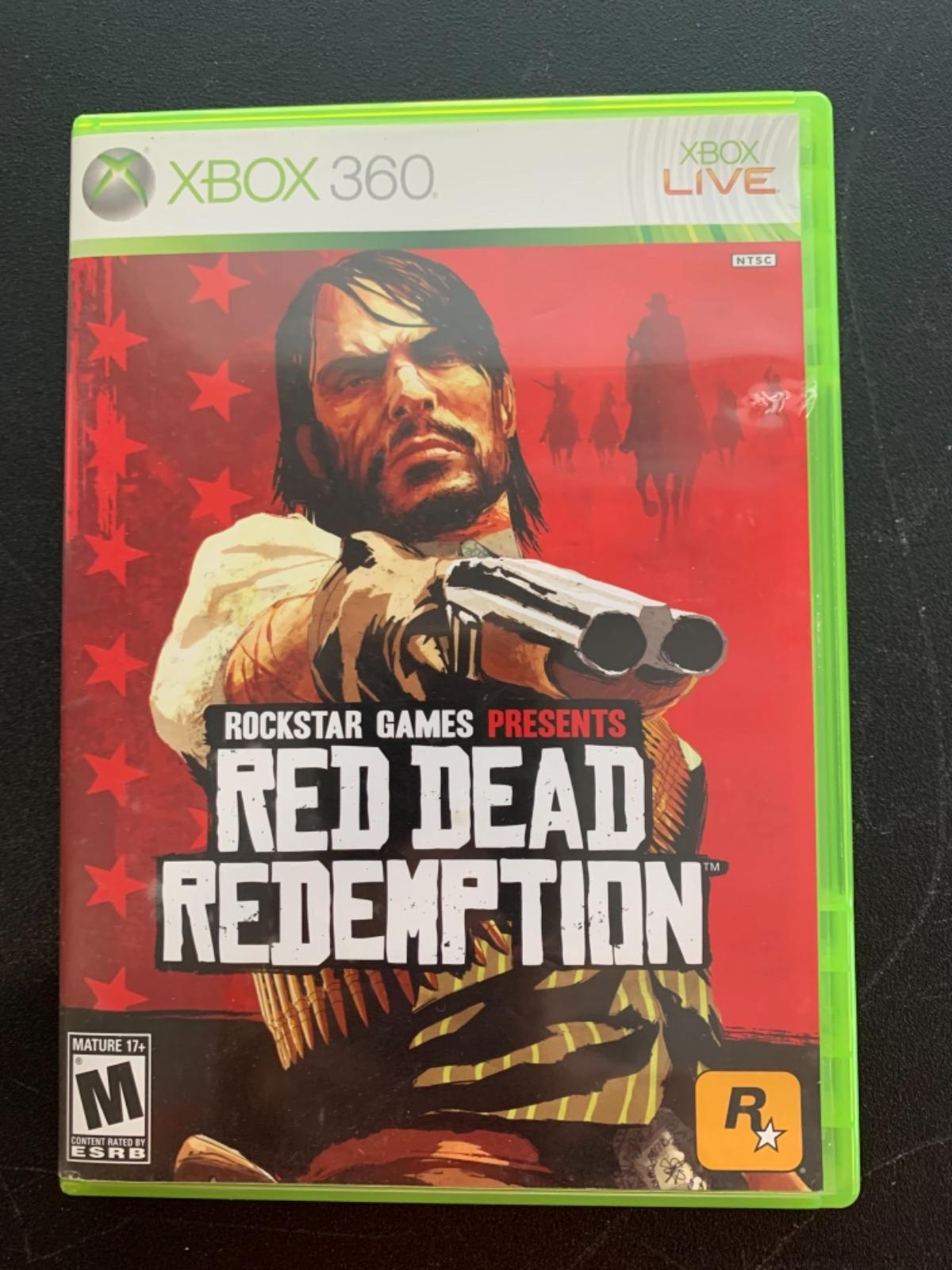 Red Dead Redemption Box and Manual only Xbox 360
