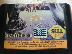Cartridge (Front) | Outlander Sega Genesis