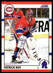 Patrick Roy #10 Hockey Cards 1990 Score Prices