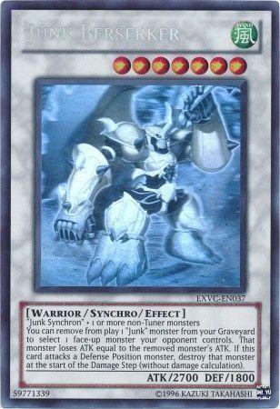 Junk Berserker [Ghost Rare] EXVC-EN037 YuGiOh Extreme Victory