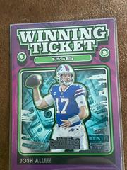 Josh Allen [Purple] #WT-JAL Basketball Cards 2021 Panini Contenders Lottery Ticket Prices
