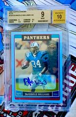 DeAngelo Williams [Autograph Blue] #228 Football Cards 2006 Topps Chrome Prices