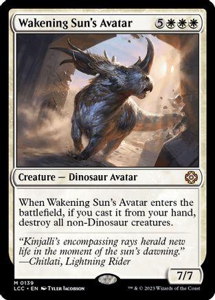 Wakening Sun's Avatar #139 Magic Lost Caverns of Ixalan Commander