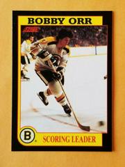 Scoring Leader Hockey Cards 1991 Score Bobby Orr Prices
