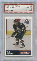 Ales Hemsky #409 Hockey Cards 2002 Topps Total Prices
