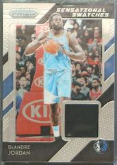 DeAndre Jordan Basketball Cards 2018 Panini Prizm Sensational Swatches Prices