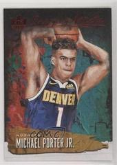 Michael Porter Jr. [Ruby] #15 Basketball Cards 2018 Panini Court Kings Emerging Artists Prices