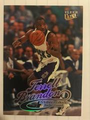 Terrell Brandon #40 Basketball Cards 1998 Ultra Prices