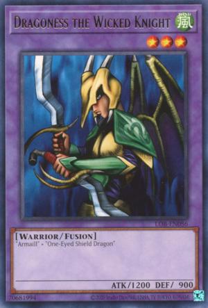 Dragoness the Wicked Knight LOB-EN086 YuGiOh Legend of Blue Eyes White Dragon: 25th Anniversary