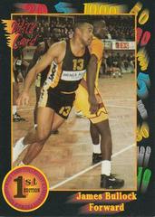 James Bullock Basketball Cards 1991 Wild Card Prices