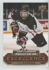 Josh Anderson Hockey Cards 2015 Upper Deck Canvas Prices