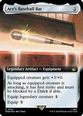 Ace's Baseball Bat [Extended Art] #454 Magic Doctor Who Prices