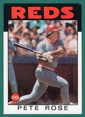 Pete Rose #1 Baseball Cards 1986 Topps Prices
