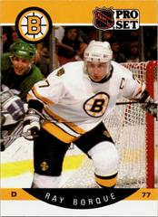 Ray Bourque [Misspelled Borque] Hockey Cards 1990 Pro Set Prices