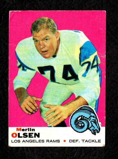 Merlin Olsen #34 photo