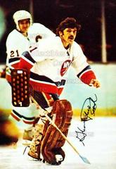 Glenn Resch [Square Corners] #17 Hockey Cards 1977 O-Pee-Chee Glossy Prices