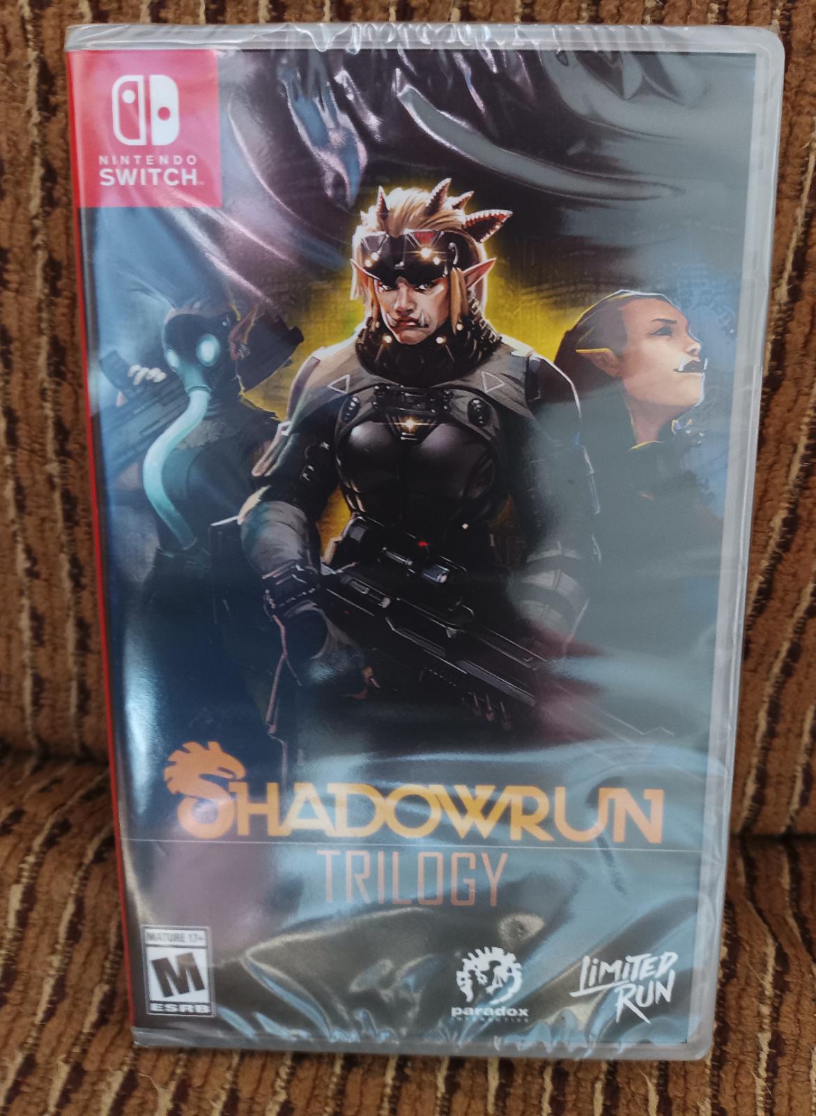 Shadowrun Trilogy | New Item, Box, and Manual | Nintendo Switch