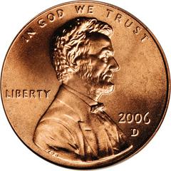 2006 D Coins Lincoln Memorial Penny Prices