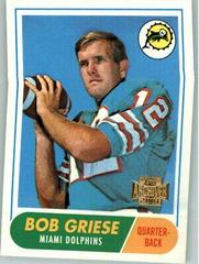 Bob Griese #11 Football Cards 2001 Topps Archives Prices