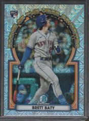 Brett Baty [Mega Box Mojo Refractor] #ROYF-3 Baseball Cards 2023 Bowman Chrome Rookie of the Year Favorites Prices